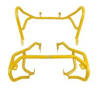 Pare-Chocs pour G310GS pour G310R 2022 2023 Moto Supérieure Inférieure Moteur Garde Crash Cadre Protection Pare-Chocs Réservoir Carburant Protecteur Autoroute Crash Bars(Gold Up and Lo)