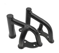 Pare-Chocs pour Y&AMAHA pour V&Max 1200 1991-2007 Garde Moteur Moto Barre Collision D'autoroute Tampon Inférieur Cadre Protection Pare-Chocs Montage Latéral Autoroute Crash Bars(Noir)