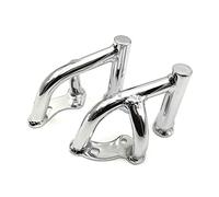 Pare-Chocs pour Yamaha pour V-Max pour VMAX 1200 Protection Moteur Crash Bar Tampon Inférieur Protection du Cadre Support Latéral Pare-Chocs pour VMAX1200 1991-2007 Pare Carters (Color : Chrome)