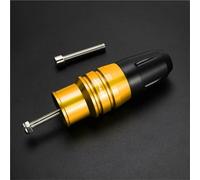 Pare-Chocs Protecteur De Curseurs D'échappement pour Cadre De Moto Coussinets De Protection pour Suzuki DL1000 V-Strom 650 650XT VStrom DL250 Curseur(Gold4)