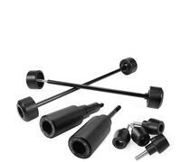 Pare-Chocs Protections Cadre Patins Protection Essieu Avant Arrière Béquille Bras Oscillant pour Moto F900R 2020-2024 Bouclier(Complete Set Slider7)