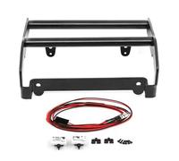 Pare-Chocs RC Compatible avec Traxxas pour TRX4 pour Bronco Pièces De Voiture Télécommandée 1/10 : Pare-Chocs Avant en Métal Anti-Collision Léger