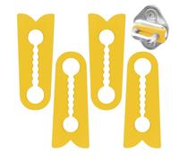 Pare-chocs Serrure de porte pour véhicules - 4 pièces en silicone absorbant le bruit, amortisseur de bruit pour portes de voiture - pour l'entretien de la réparation mécanique des conducteurs camions