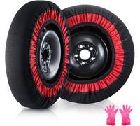 Pare-chocs vert pour un transport optimal - 2er-Pack große Schneebänder - idéal pour les séjours d'hiver