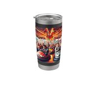 Pare-chocs voiture carnaval parc d'attractions Ride Dodgem Gobelet isotherme en acier inoxydable double paroi