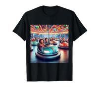 Pare-Chocs Voiture Carnaval Parc d'attractions Ride Dodgem T-Shirt Graphique avec Valeur