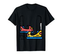 Pare-Chocs Voiture Carnaval Parc d'attractions Ride Dodgem T-Shirt Graphique avec Valeur