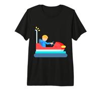 Pare-Chocs Voiture Carnaval Parc d'attractions Ride Dodgem T-Shirt Haut de Gamme