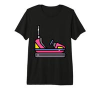 Pare-Chocs Voiture Carnaval Parc d'attractions Ride Dodgem T-Shirt Haut de Gamme