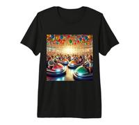 Pare-Chocs Voiture Carnaval Parc d'attractions Ride Dodgem T-Shirt Haut de Gamme