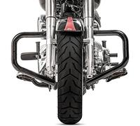 Pare Cylindre Mustache pour Harley Davidson Fat Boy 00-17 Noir