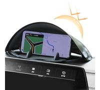 Pare- de navigation - Bloc de lumière solaire pliable, bloc | Écran de navigation pour téléphone portable, accessoire de voiture, pare-soleil de navigation, visière brillante pour la