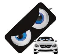 Pare-De Pare-Brise Voiture Universel et Épaissi Motif Grand Œil