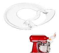 Pare-éclaboussures avec goulotte pour robot pâtissier KitchenAid à tête inclinable de 4 5 à 5 litres
