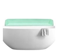 Pare-éclaboussures de ,Barrière étanche en silicone | Avec ventouses pour rangement de jouets pour évier de douche