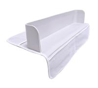 Pare-éclaboussures de douche pliable - Protection d'angle de en silicone, 8 ventouses puissantes, protection contre les éclaboussures d'eau pour , idéale pour la maison, la salle de