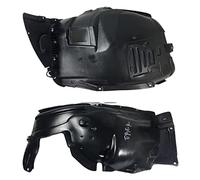 Pare-éclaboussures de revêtement de garde-boue latéral avant gauche/droit Rh compatible avec BMW E90 318i 320i 323i 325i 328i 330i 335i 2005-2012(Rear Section-Pair)