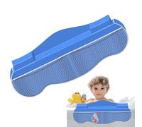 Pare-Éclaboussures Enfant Étagère De Bain 4 Poches Mesh, Zone Et Rangement