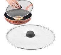 Pare-éclaboussures, pare-éclaboussures de graisse | Acier inoxydable pour poêles, couvercle de casserole pour protéger de l'huile chaude pour la cuisson du bacon, la cuisson du pop-corn au poulet frit