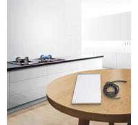 Pare-éclaboussures pour plaque de cuisson pour bloquer les déversements d'huile de cuisson facile à nettoyer avec structure pliable pour économiser de l'espace (A)