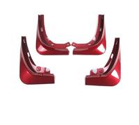 Pare-éclaboussures pour Tesla pour Model S 3 X Y Garde-boues Protections Anti-éclaboussures Garde-Boue Arrière Avant Protection Contre Boues Aile(3 Red)