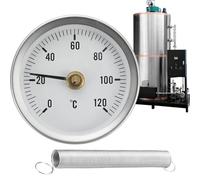 Pare-étincelles De Cheminée En Acier Inoxydable - Thermographe De Tuyau De Cheminée, Fournitures Industrielles Réglables, Pour Échangeurs De Chaleur Intérieurs Et Extérieurs, Vapeur