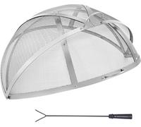 Pare-étincelles VEVOR pour braseros Ø 1016 mm Grille pour braseros Pare-étincelles en acier inoxydable Housse pour braseros 2 mm trous de maille Housse pour braseros Idéal pour les braseros et les che