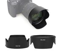 Pare-, EW-73D Remplacement du Cache de la lentille de la caméra en Plastique Noir pour EF-S 18-135mm f/3.5-5.6 is USM