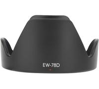 Pare- EW-78D pour Objectif EF S 18-200mm F 3.5-5.6 is,Pare- pour Objectif D'appareil Photo Remplacement Noir ABS