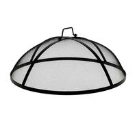 Pare-feu - ESPRIT BARBECUE - Compatible avec braseros 60 cm - Métal - Gris - 21.5 cm de hauteur