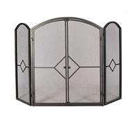 Pare feu pour cheminée et poêle 195x81,3cm