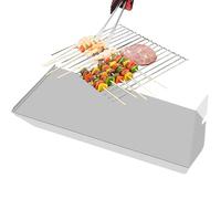 Pare-Flammes Gril Barbecue - Accessoire de Cuisson Extérieure - de Protection Anti-Gouttes pour Usage Extérieur Maison Camping Jardin Terrasse