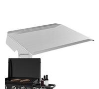 Pare-Flammes Gril Barbecue - Plateau de Gouttière pour Fumeur à Granulés - de Protection Anti-Gouttes pour Usage Extérieur Maison Camping Jardin Terrasse
