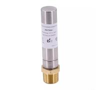 Pare-marteau à eau 1,27 cm NPT en acier inoxydable pour valve d'alimentation de machine à laver, réduit le bruit de canalisation dans la buanderie, raccord de plomberie