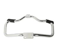 Pare-Moteur Moustache Compatible with Moto, Barre de routière Compatible avec Harle Sportster XL883 1200 2004-2022(Chrome)
