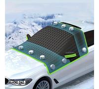 Pare-Neige Magnétique pour DS4/DS 4 Crossback/DS 4 E-Tense/DS 4 Cross, Pare-Brise de Voiture, Protection Hivernale Contre la Neige,Black2