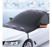 Pare Neige Voiture pour Peugeot 3008 II (Phase II, 2020) 2020-2023, Magnétiques Avant Bâche Pare Brise Contre Rayons UV Neige Contre Glace Protection, 253 * 117cm