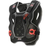 Pare-pierre moto cross Alpinestars roost guard bio action - noir/rouge - M/L M/L