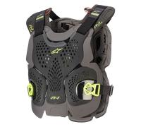 Pare-Pierres Alpinestars A-1 Plus Noir/Anthracite/Jaune FluoM/L Noir,Anthracite,Jaune Fluo