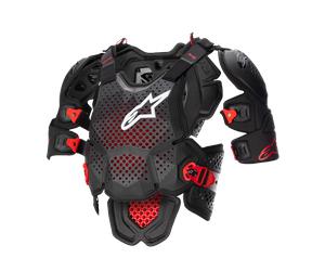Pare-pierres Alpinestars A-10 V2 Anthracite/Noir/RougeM/L Anthracite,Noir,Rouge