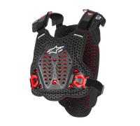 Gilet de protection Alpinestars A-5 Plasma gris intense rouge - M-L