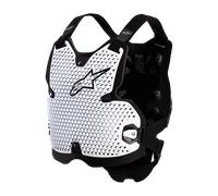 Alpinestars Bionic Action V2 Gilet protecteur, Blanc/Noir, Taille M/L