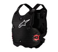 Alpinestars Bionic Action V2 Gilet protecteur, Noir/Blanc/Rouge, Taille XL-2XL