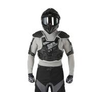 ONeal PXR, gilet de protection Taille unique Noir/Gris Noir/Gris