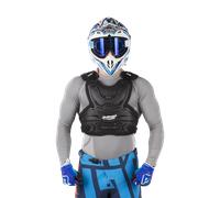 Pare-pierres Polisport Phantom Lite NoirTaille unique Noir