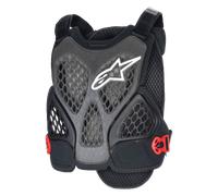 Pare-Pierres VTT Alpinestars A-4 Plasma Noir/Anthracite/RougeL Noir,Anthracite,Rouge