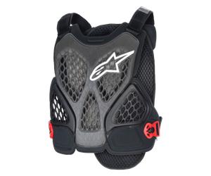 Pare-Pierres VTT Alpinestars A-4 Plasma Noir/Anthracite/RougeM Noir,Anthracite,Rouge