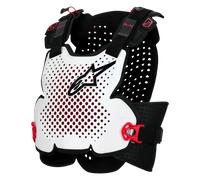 Pare-Pierres VTT Alpinestars A-4 Plasma Noir/Rouge/BlancM/L Noir,Rouge,Blanc