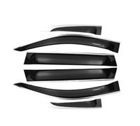 Pare-Pluie et déflecteur de Vent Convient pour GWM Tank 500 Great Wall 2022-2024, Pare-Soleil, déflecteur de Pluie, pièces Automobiles Housse de Pluie pour rétroviseur(Option 2)