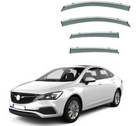 Pare-Pluie for fenêtre Compatible avec Buick Verano GS Hatchback Sedan Pro, Pare-Soleil de Voiture, abris latérale, Bandes Protection déflecteur, Pare-Brise véhicule, Accessoires Automobiles(K-03)